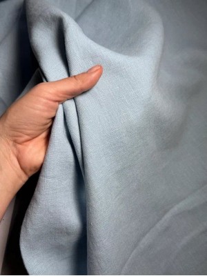 Лён "Basic". Оттенок: небо