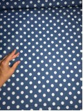 Коттон в крупный горох "Polka dot"
