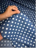 Коттон в крупный горох "Polka dot"