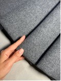 Шерсть пальтовая " Royal Wool ". Оттенок " Серый "