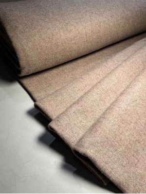 Шерсть пальтовая  "Royal  Wool" . Оттенок  " Коричневый"