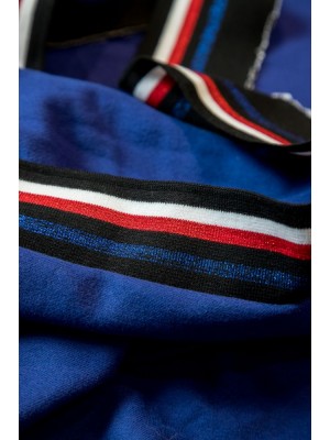 Подвяз (черный с синей, красной, белой полоской) 