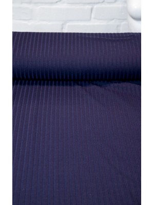 Трикотаж "Лапша" (темно-синяя)