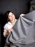 Шерсть пальтовая (серая) Италия 
