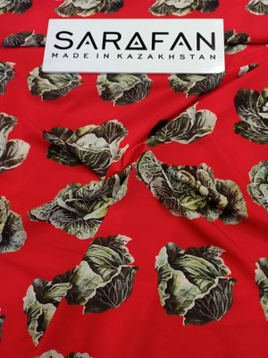 Софт с принтом (капуста) 