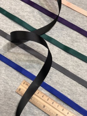 Репсовая лента (черная 1,5)