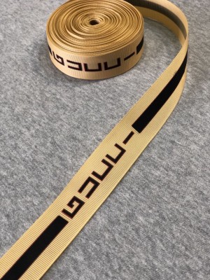 Лампас (бежевый GUCCI с коричневой полоской) 