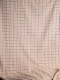 Костюмная ткань (клетка розово/бежево/кремовый) 