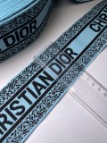 Резинка "DIOR" (оттенок "Голубой", ширина 6 см.)