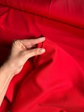Костюмная ткань "Мария" (оттенок "Red lips" )