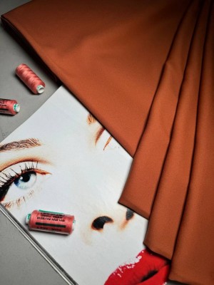 Креп (оттенок "Терракот") 