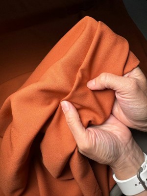 Креп (оттенок "Терракот") 