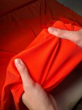Трикотаж "Джерси" (оттенок "Заводной апельсин", тонкий)