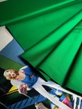 х/б ткань рубашечная (зеленая)