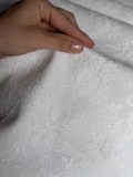 Коттон с ажуром "Маркиза ". Оттенок " Жемчужный ". 