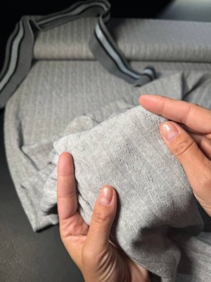 " Косичка "  оттенок  "Серая гавань"