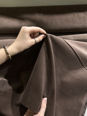 Микровельвет . Оттенок "Молочный шоколад "