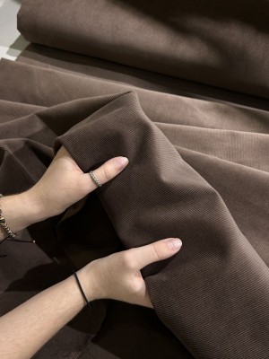 Микровельвет . Оттенок "Молочный шоколад "