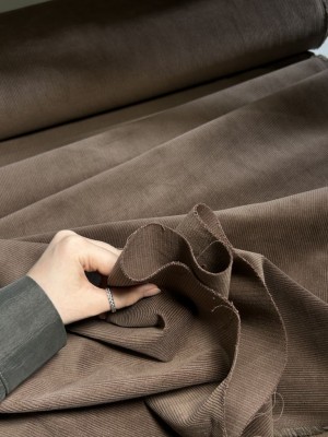 Микровельвет . Оттенок "Молочный шоколад "