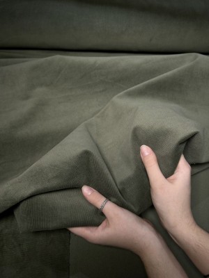 Микровельвет . Оттенок "Полынь"