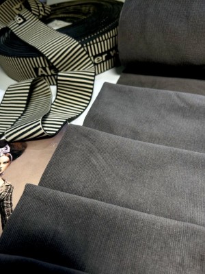 Микровельвет . Оттенок "Мокрый асфальт "