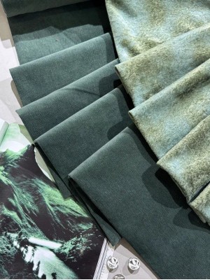 Микровельвет "Зеленый мох"