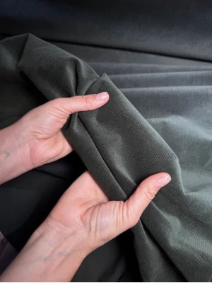 Микровельвет "Зеленый мох"