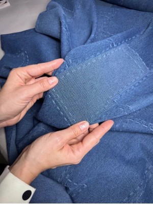 Коттон " Пэчворк ". Оттенок " Синий "