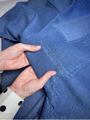 Коттон " Пэчворк ". Оттенок " Синий "