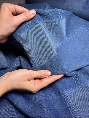 Коттон " Пэчворк ". Оттенок " Синий "