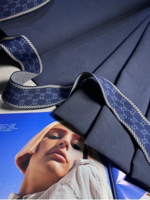 Лён "Basic". Оттенок: темно-синий