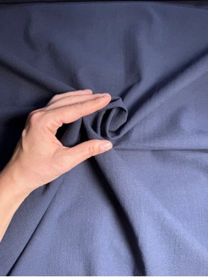 Лён "Basic". Оттенок: темно-синий